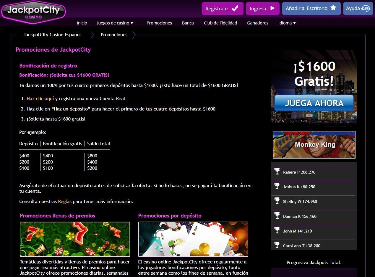 Jackpotcity casino