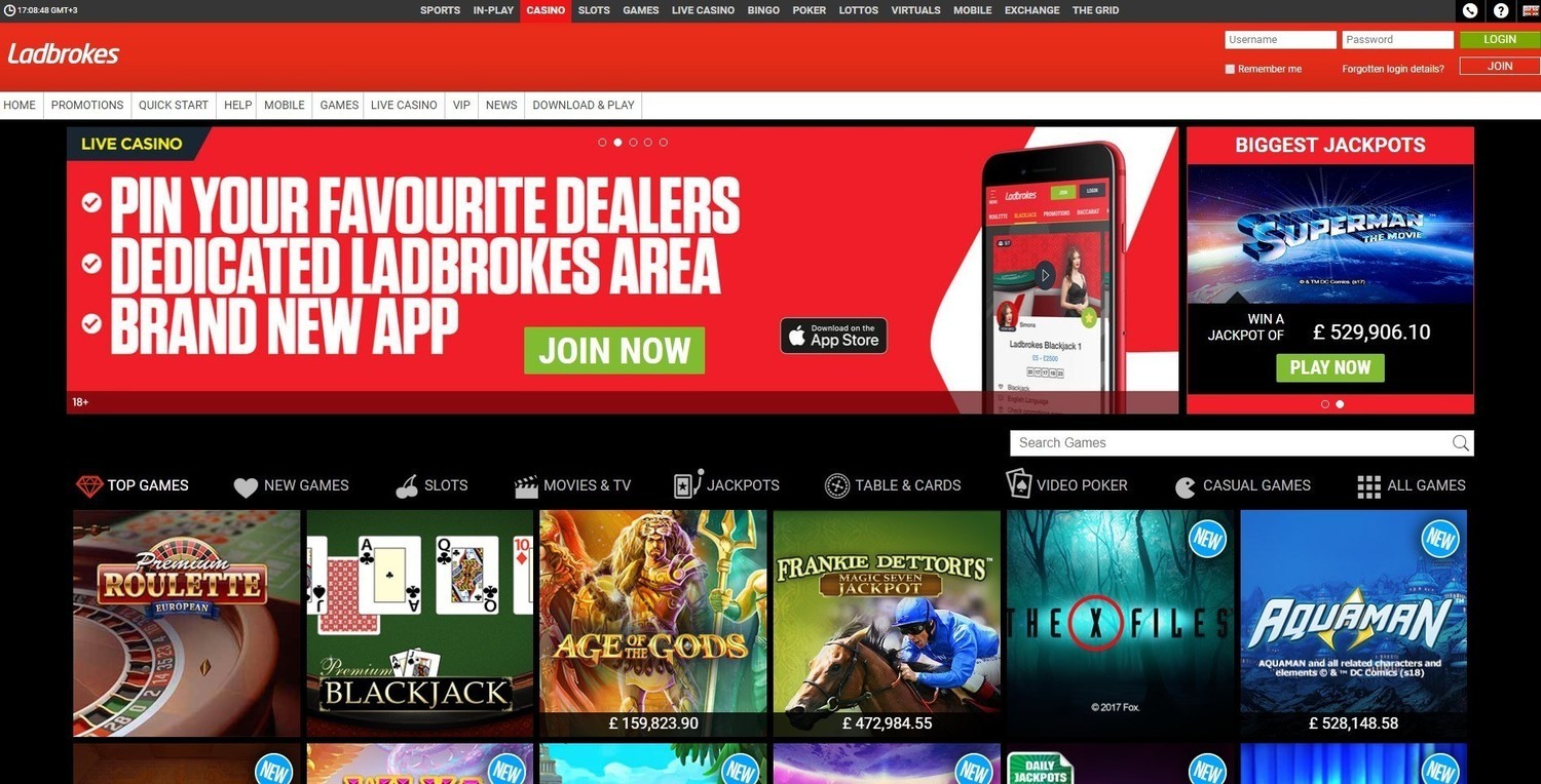 Ladbrokes casino