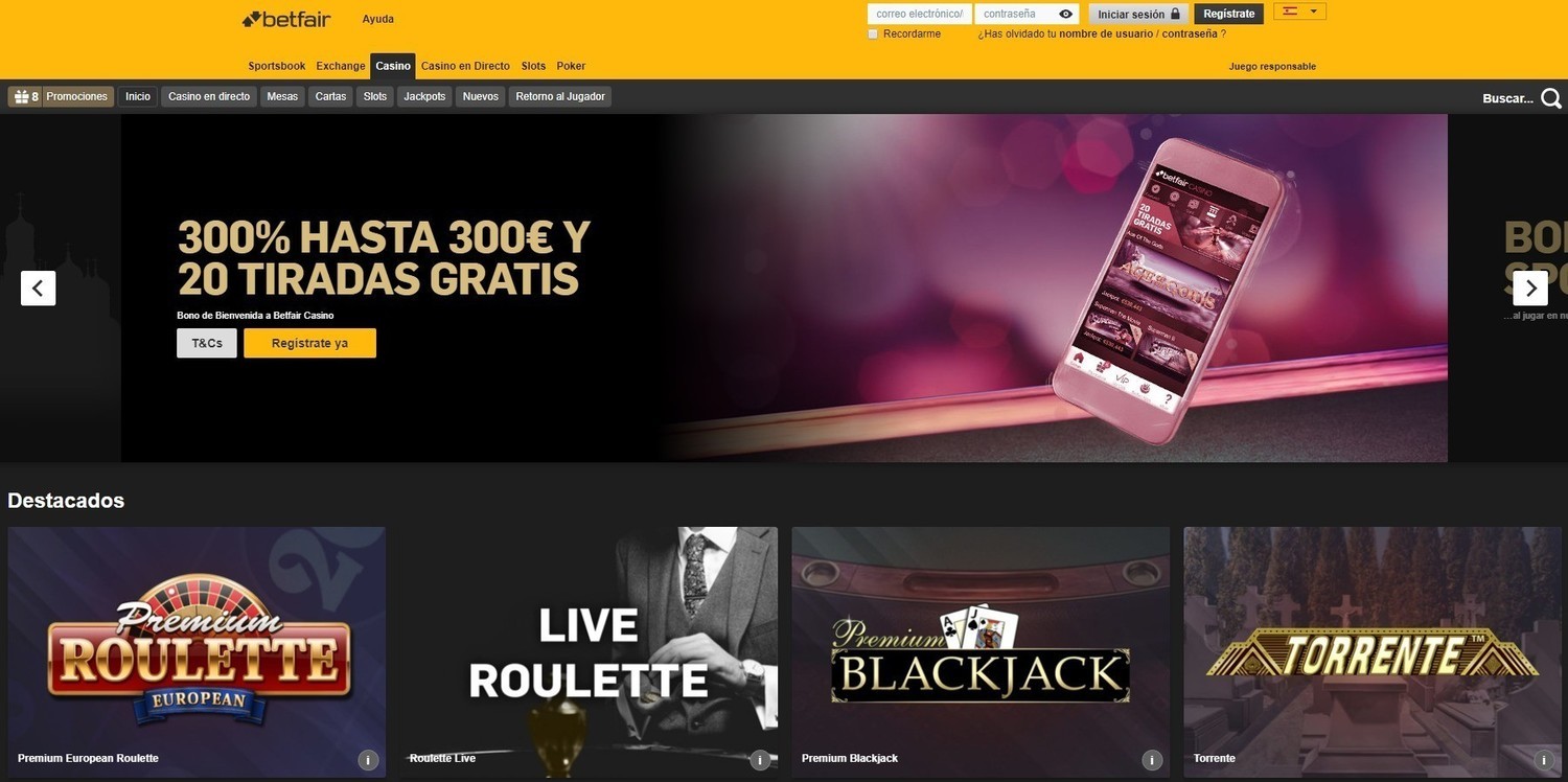 Casino Betfair