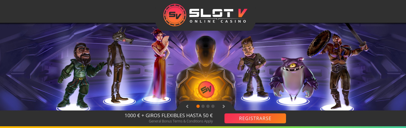 Bono de bienvenida SlotV casino