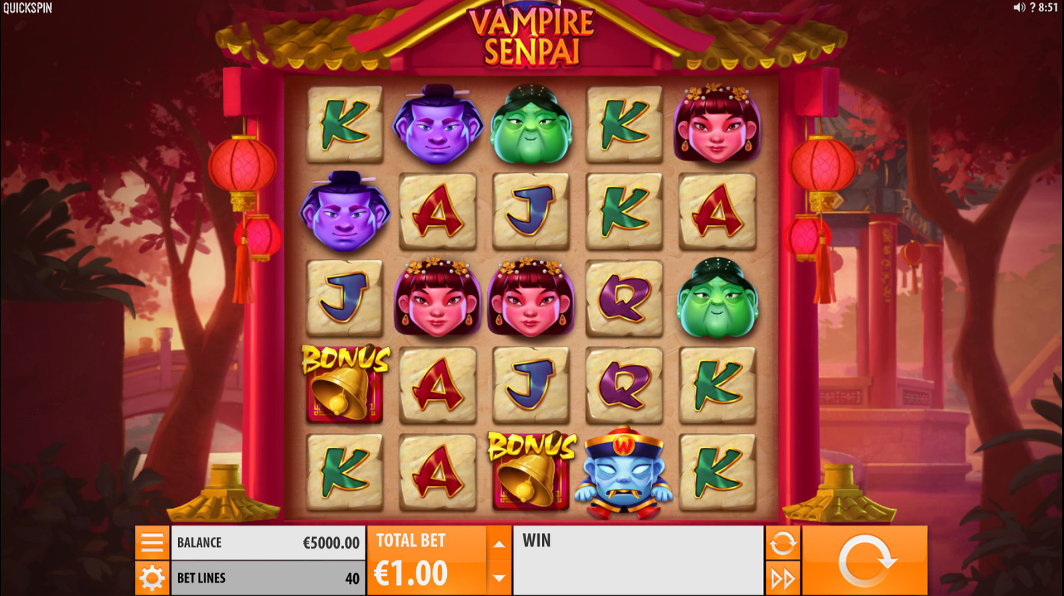 Vampire Senpai slot