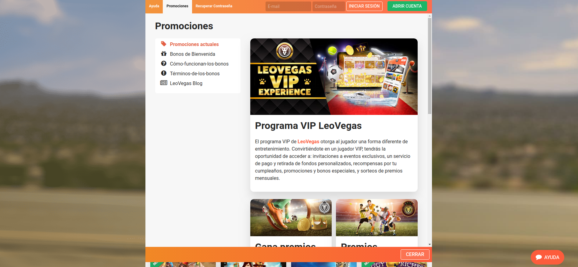 Leovegas casino promotions
